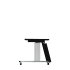 Produkt Bild Elektrisch höhenverstellbarer & neigbarer TV Rollwagen, mobiler Monitorständer, 70 cm Hub SCETTACR35K-7