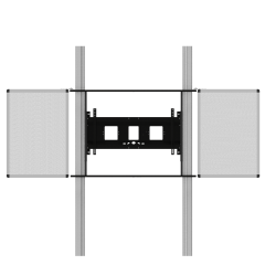 Produktbild Wandmontiertes 2 Säulen Pylonensystem für Monitore von 65-86" PYFKL-IFPD-W