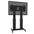 Produkt Bild Elektrisch höhenverstellbarer Schwerlast XL TV Rollwagen, mobiler Monitorständer mit 50 cm Hub SCETADB-1