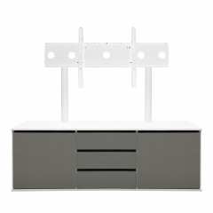 Productimage Sideboard mit motorisch höhenverstellbar Displayhalterung - "Media Side select"