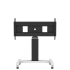 Produkt Bild Elektrisch höhenverstellbarer XL TV Rollständer, mobiler Monitorständer, 50 cm Hub SCEXLBK-3