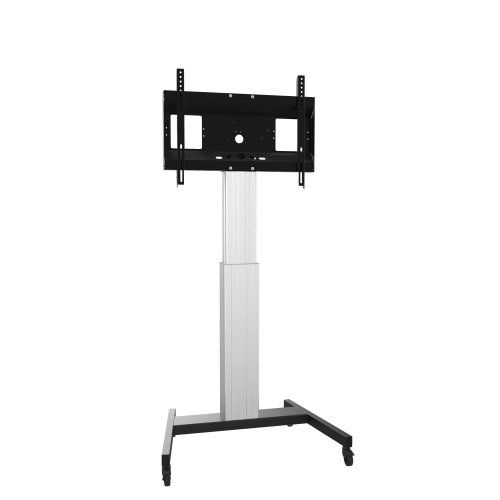 Produkt Bild Elektrisch höhenverstellbarer TV-Rollwagen, mobiler Monitorständer, 50 cm Hub, inkl. Kollisionsschutz SCETAVXLK