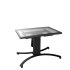 Produkt Bild Elektrisch höhenverstellbarer & neigbarer TV Rollwagen, mobiler Monitorständer, 50 cm Hub SCETTACBRK-1