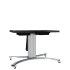 Produkt Bild Elektrisch höhenverstellbarer & neigbarer TV Rollwagen, mobiler Monitorständer, 50 cm Hub SCETTACBRK-4