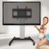 Produkt Bild TV Rollwagen, Rollständer mit Monitor Halterung, Mitte Display 160 cm SCETANHVV12-2