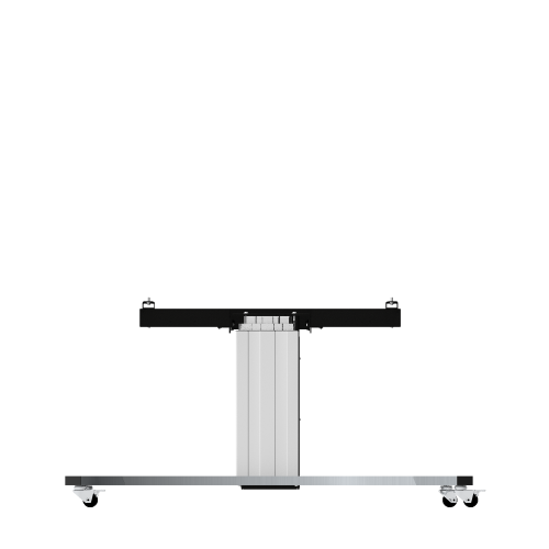 Produkt Bild Elektrisch höhenverstellbarer & neigbarer TV Rollwagen, mobiler Monitorständer, 70 cm Hub SCETTACR35K
