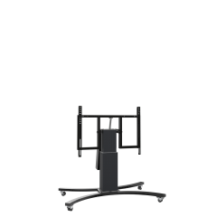 Productimage Motorized mobile height and tilt adjustable monitor stand, 28 cm of vertical travel