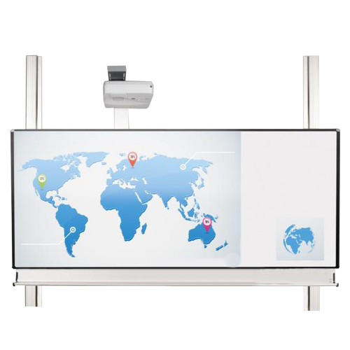 Product image Whiteboard deluxe 130 board for different pen-operated projectors 