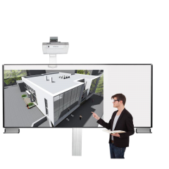 Product image Whiteboard deluxe 130 board for different finger-touch projectors 