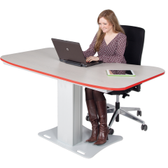 Product image Free standing electric height adjustable office desk CCET01