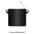 Product image Technical lectern 2 - motorized height-adjustable - barrier-free 83600110-1