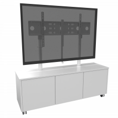 Productimage Sideboard with motorized height-adjustable display holder - "Media Side select Premium".