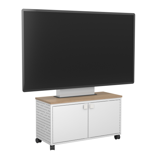 Product image VSM video system mobile to accommodate 1 display up to 86" or 2 displays up to 55". 83400020
