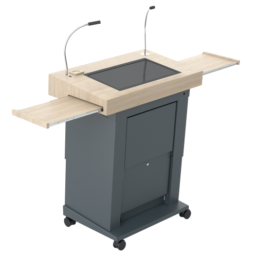 Product image Technical lectern 1 - motorized height adjustable - barrier-free 83600101