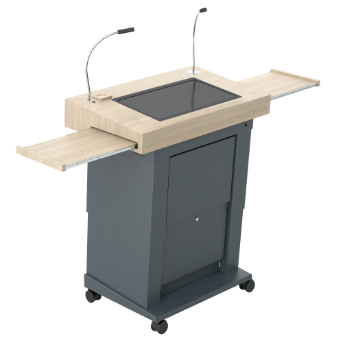 Product image Technical lectern 1 - motorized height adjustment 83600101