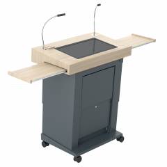Productimage Technical lectern 1 - motorized height adjustable - barrier-free