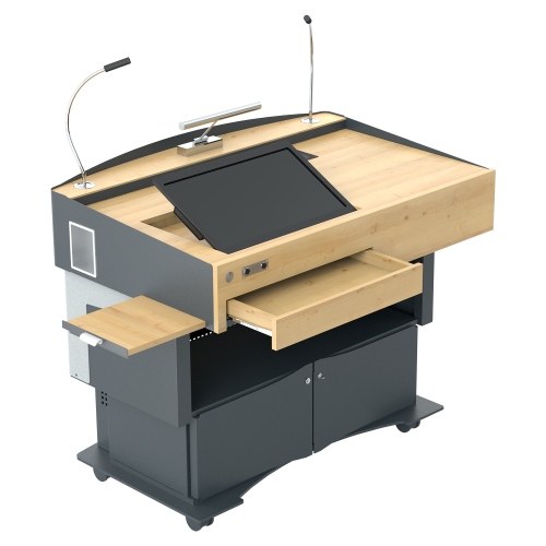 Product image Motorized height adjustment - barrier-free - "Lecturer's desk 1 83600120