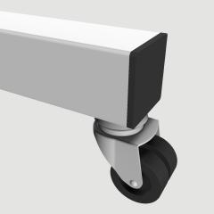 Detail image Double-castor mobile stand SCETAD