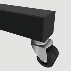 Detail image Double-castor mobile stand SCETACBK