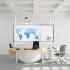 Product image Whiteboard deluxe 130 board for different pen-operated projectors -1