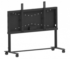 Product image VST-MS - black -Display stand with motorized height adjustment suitable for displays up to 110" 83400409