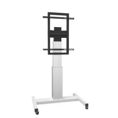 Product image Mobile, electrically height-adjustable monitor stand SCETALPK