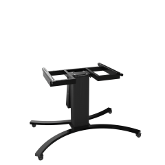 Product image Electrically height-adjustable & tiltable TV trolley, mobile monitor stand, 50 cm stroke SCETTACBRK
