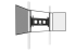 Product image Two whiteboard side wings SWBW-..-3