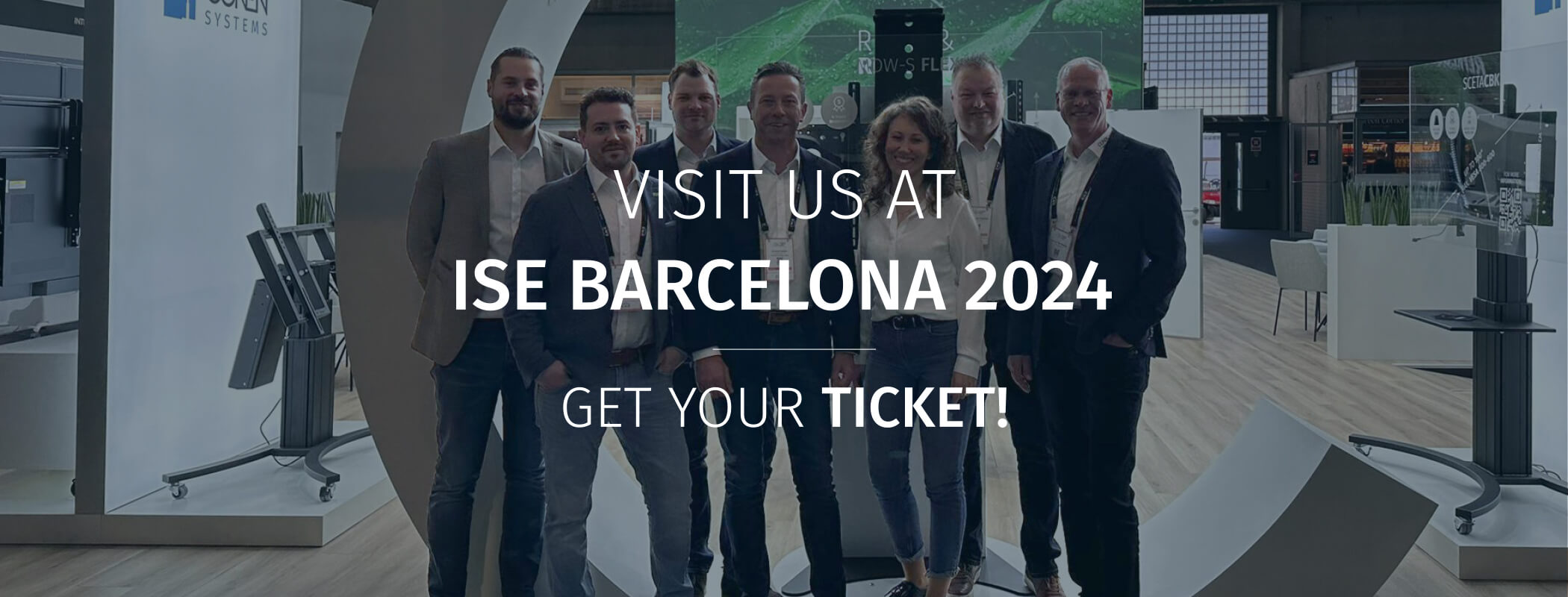 Ticket for ISE 2024 in Barcelona - Conen Systems 
